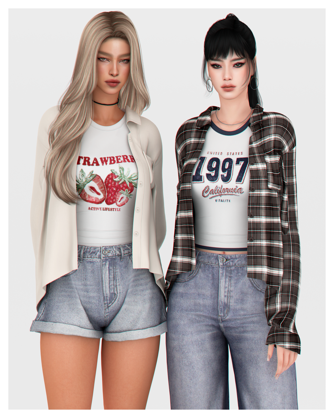 Рубашка Oversized Shirt